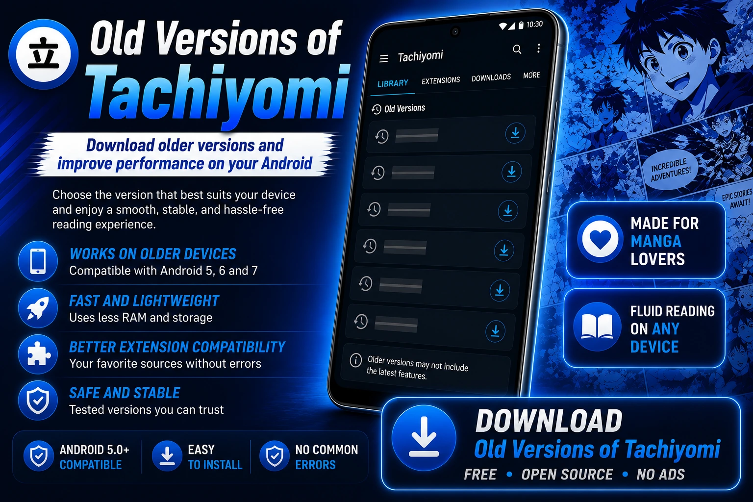 Old Versions of Tachiyomi